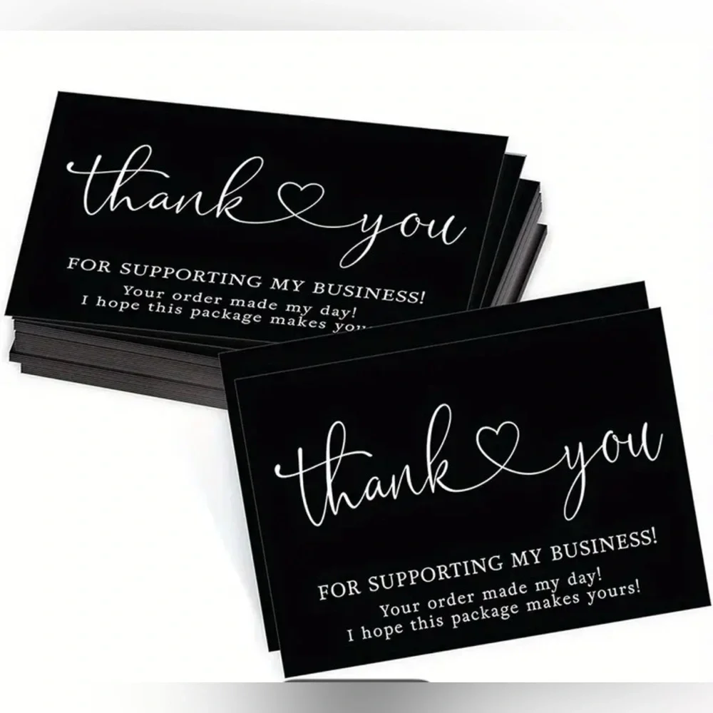 50 Animal Print 6”x9” Polymailers & 500 Thank you stickers & 50 Thank You Cards